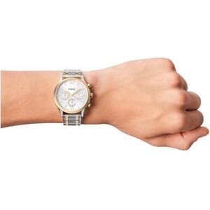 Men's Fenmore Multifunction Two-Tone Bracelet Watch, 44mm